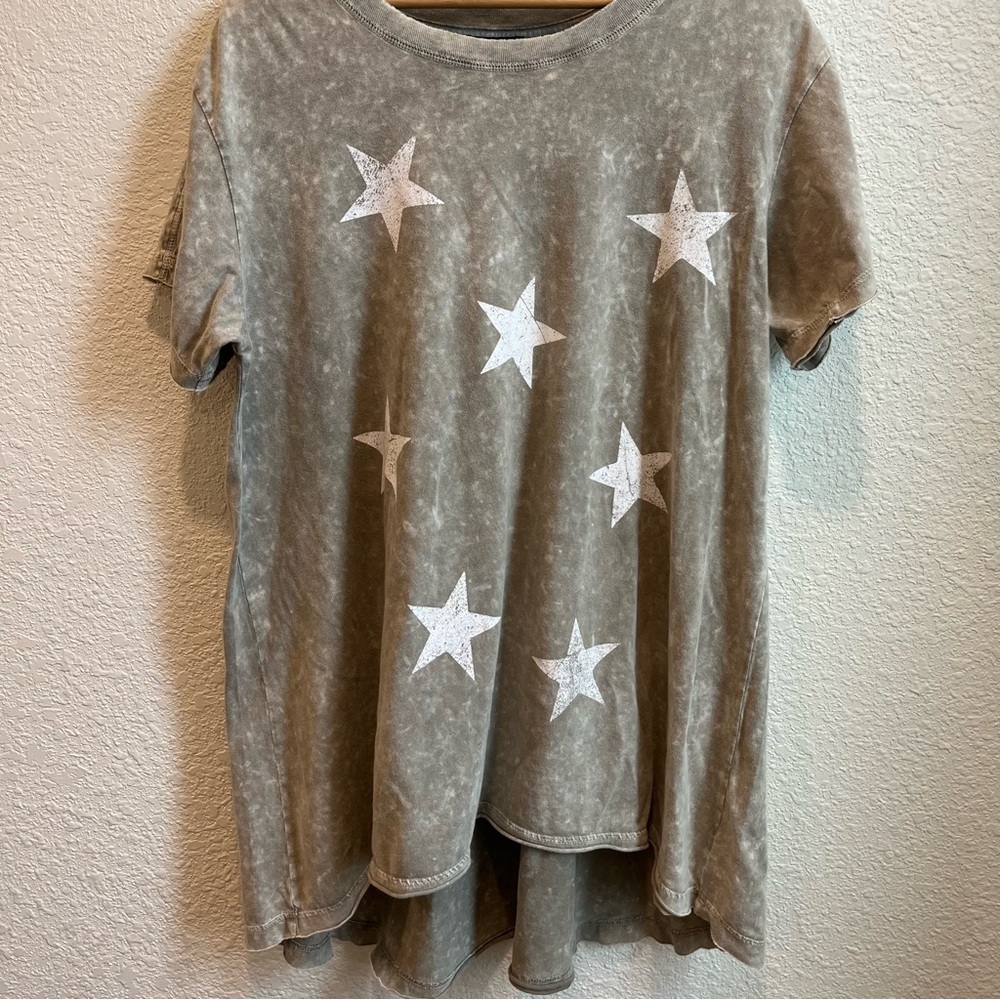 Zutter oversized vintage style star T-shirt
